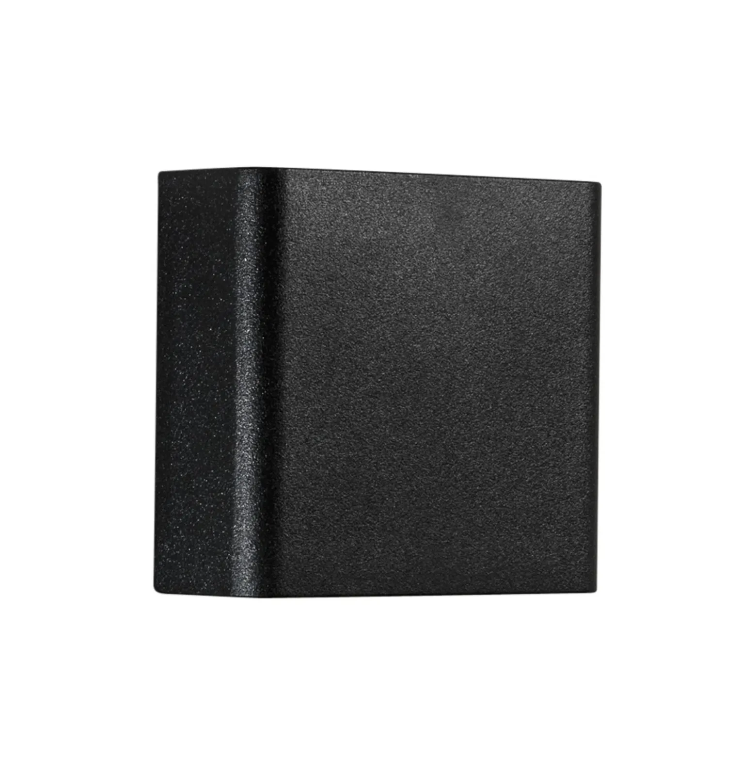 LED-ulkoseinälamppu KLEIN, musta, leveys 11 cm, muovi