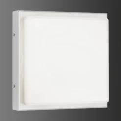 LED-ulkoseinälamppu 046, liiketunnistin, ruostumaton teräs