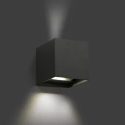 LED-ulkoseinälamppu Olan, tummanharmaa