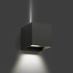 LED-ulkoseinälamppu Olan, tummanharmaa