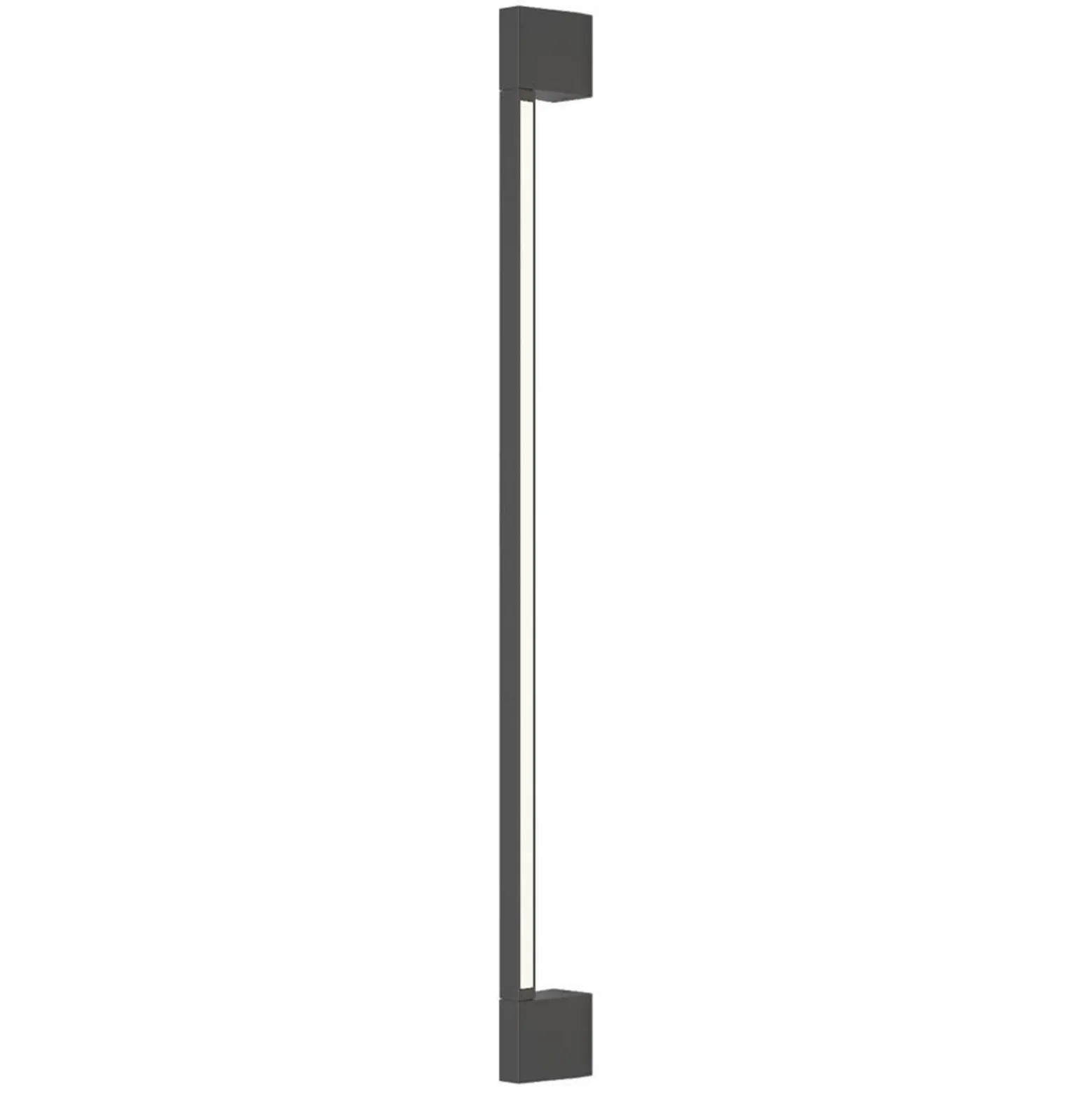 LED-ulkoseinälamppu Tessa, tummanharmaa, korkeus 90 cm, metalli