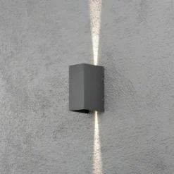 LED-ulkoseinävalaisin Cremona 8 cm, antrasiitti