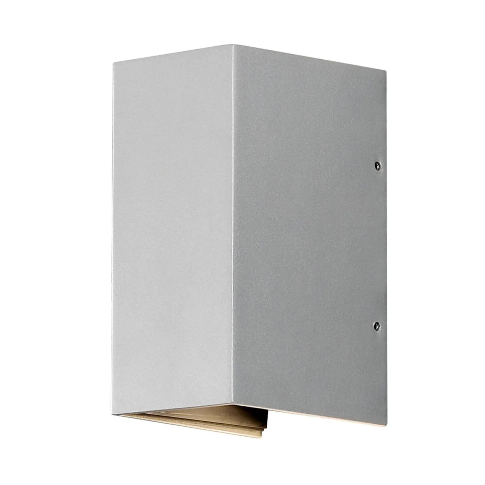 LED-ulkoseinävalaisin Cremona 8 cm harmaa
