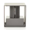 LED-ulkoseinävalaisin Cube, antrasiitti, metalli, 10 cm, ylös/alas