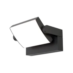 LED-ulkoseinävalaisin Ginger IP54, CCT antrasiitti