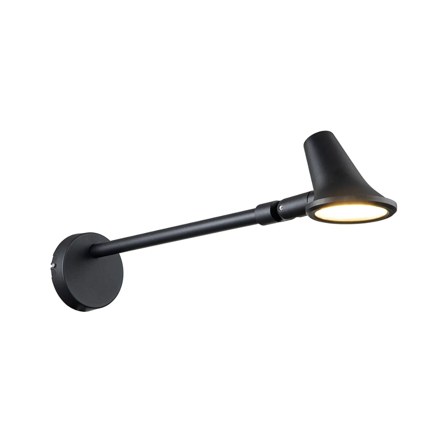 LED-ulkoseinävalaisin Selma IP66, musta