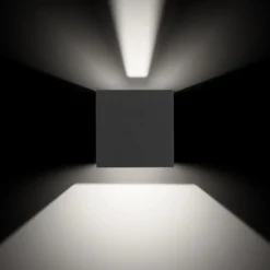 LED-ulkoseinävalaisin 9032 up/down antrasiitti
