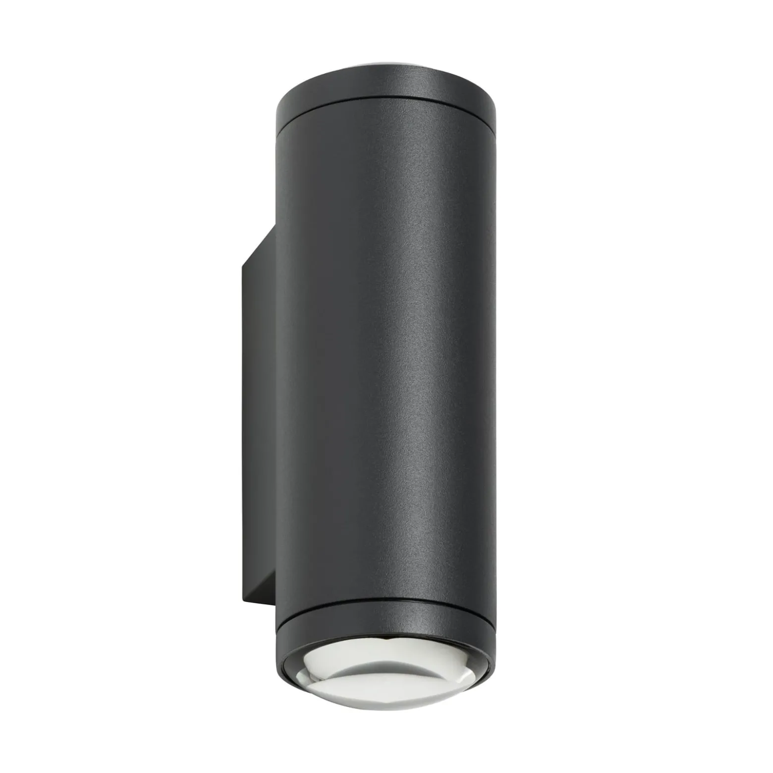 LED-ulkoseinävalaisin 5155, 2 x 4 W, ylös & alas, grafiitti, alumiini