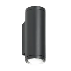 LED-ulkoseinävalaisin 5155, 2 x 4 W, ylös & alas, grafiitti, alumiini