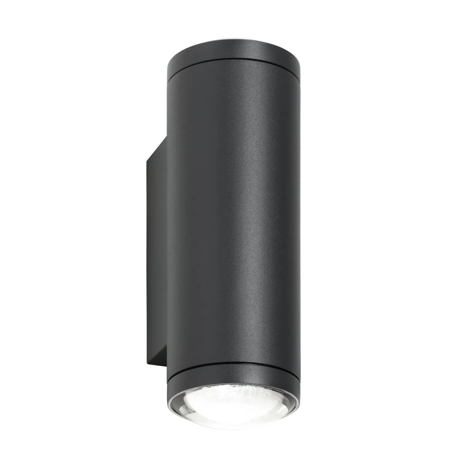 LED-ulkoseinävalaisin 5155, 2 x 4 W, ylös & alas, grafiitti, alumiini