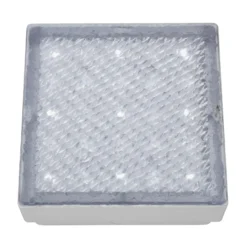 LED upotettu lattiavalaisin Walkover, IP68 8x8cm 8x8cm