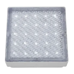 LED upotettu lattiavalaisin Walkover, IP68 15x15cm 15x15cm