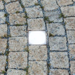 LED upotettu lattiavalo Akiaki, 10 cm, käveltävä