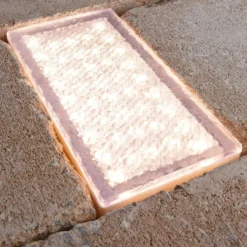 LED uppoasennettu lattiavalaisin Tabit, 10 x 20 cm, kulkukelpoinen