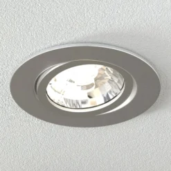 LED-uppovalaisin Rico 6,5 W, harj. teräs