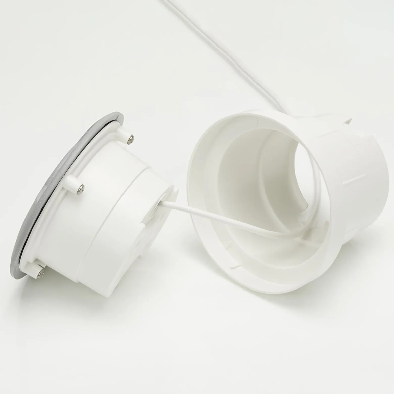 LED-uppovalo Ceci 160-3L, harmaa CCT