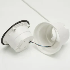 LED-uppovalo Ceci 160-3L musta CCT