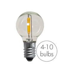 LED-vaihtolamppu E10 0.5W kirkas 23-55VAC/DC 3xsarja