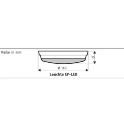 LED-valaisin Eco Plano II:lle, pronssi
