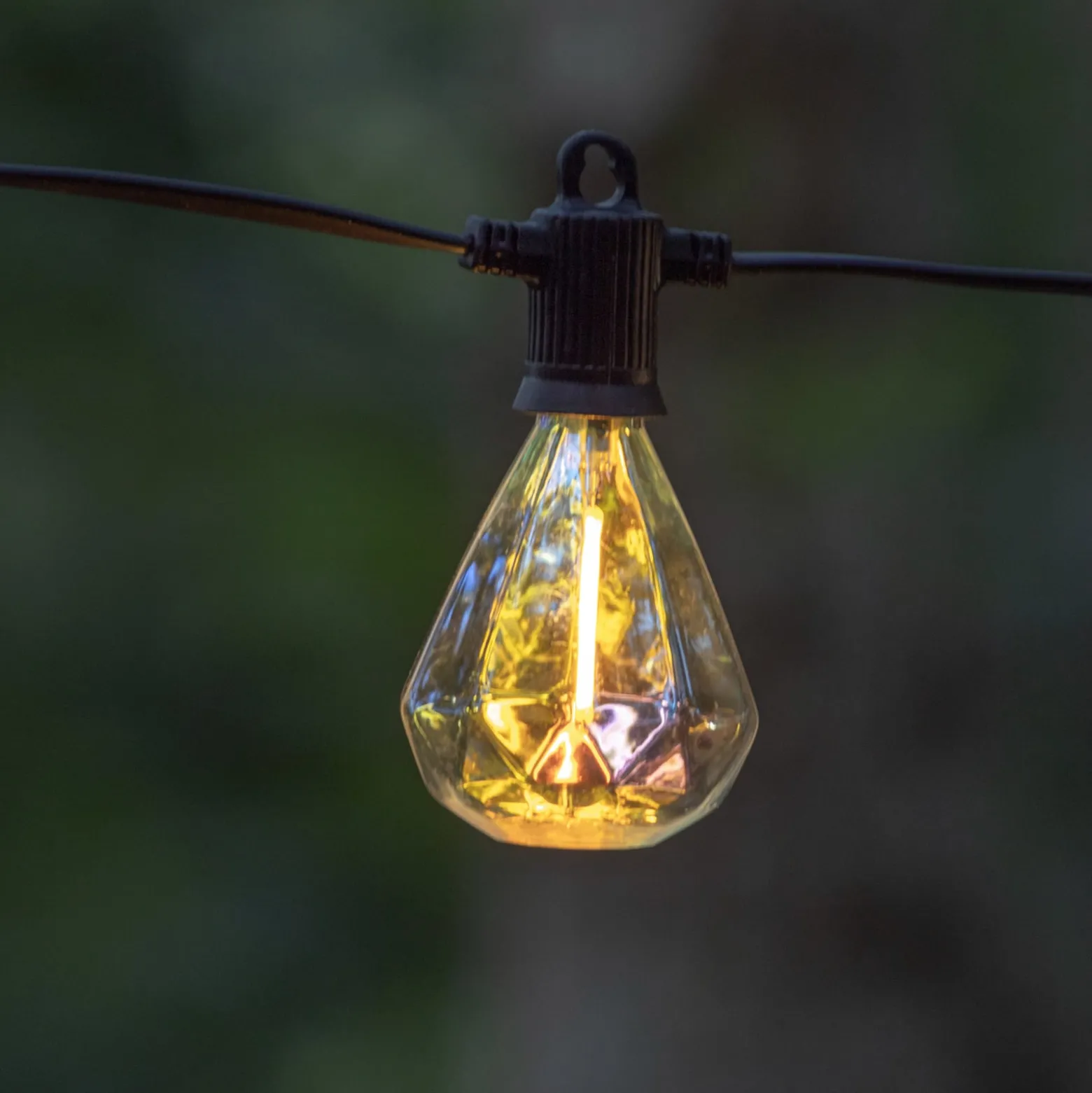LED-valoketju Marcus, kirkas, aloituspaketti, 3 m, aurinko/pistoke