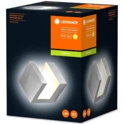 Ledvance Endura Style Pyramid -LED-seinävalaisin