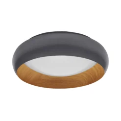LEDVANCE LED-kattovalaisin Orbis Livia Ø 30 cm, harmaa, metallia