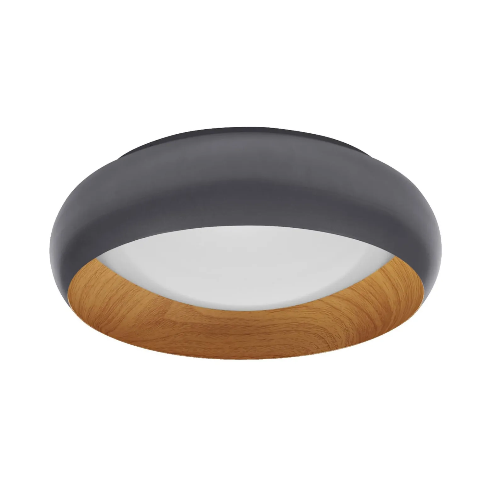 LEDVANCE LED-kattovalaisin Orbis Livia Ø 30 cm, harmaa, metallia