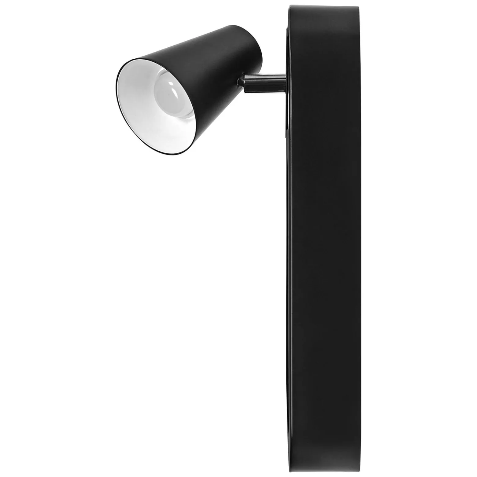 LEDVANCE LED-seinävalaisin Neptune, 1 spotti, kytkin, musta