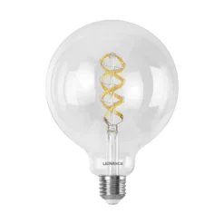 LEDVANCE SMART+ WiFi E27 4.8W kirkas G125 RGB CCT LEDVANCE SMART+ WiFi E27 4.8W