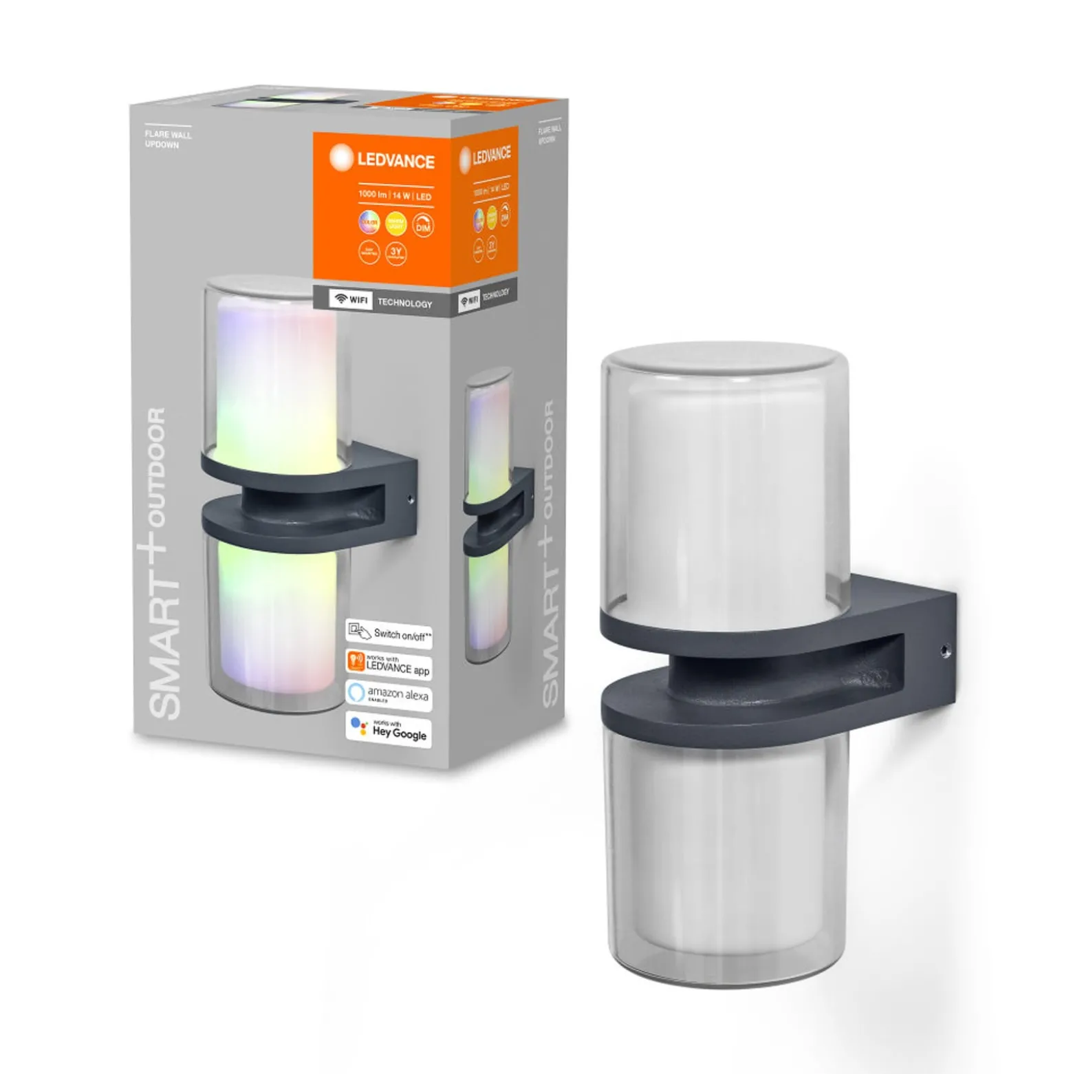 LEDVANCE SMART+ WiFi Outdoor Flare Updown Wall