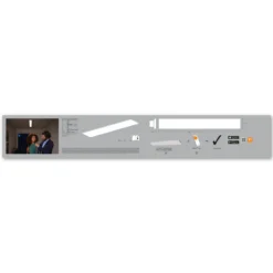 LEDVANCE SMART+ WiFi Planon LED-paneeli CCT 80 x 10 cm