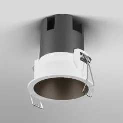 LEDVANCE Twist-uppospotti Ø7cm 830 valkoinen/musta
