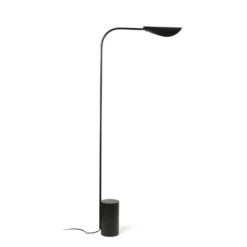 Liggera lattiavalaisin, musta, teräs, korkeus 138,3 cm