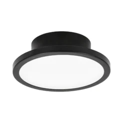 LIGHTME LED kattovalaisin Aqua Ø 14.7cm musta