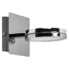 Lightme-LED-peililamppu Aqua down, kromi, 1-lamppu