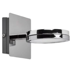 Lightme-LED-peililamppu Aqua down, kromi, 1-lamppu