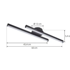 Lindby Aurendor LED-kattovalaisin 60 cm