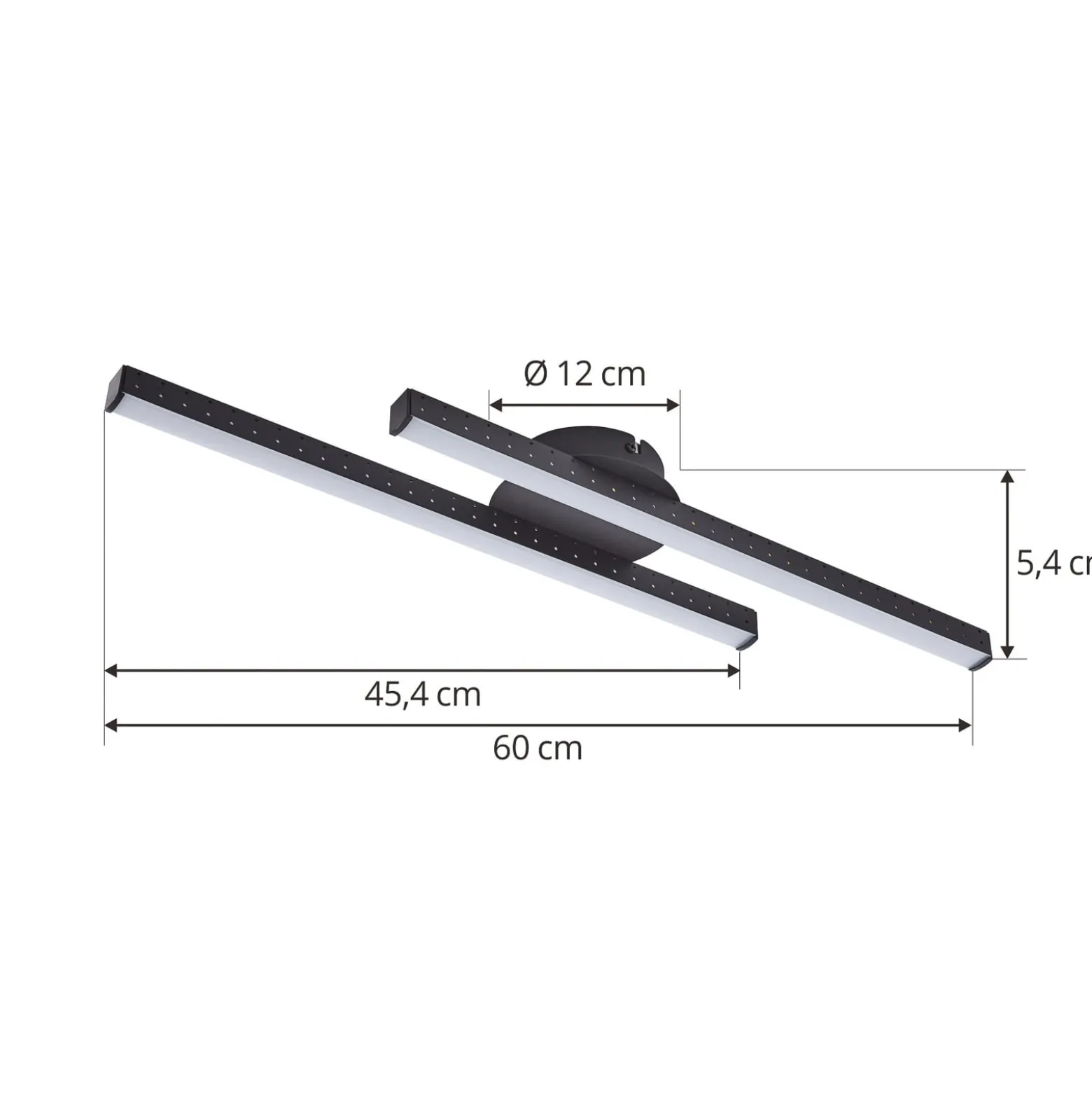 Lindby Aurendor LED-kattovalaisin 60 cm