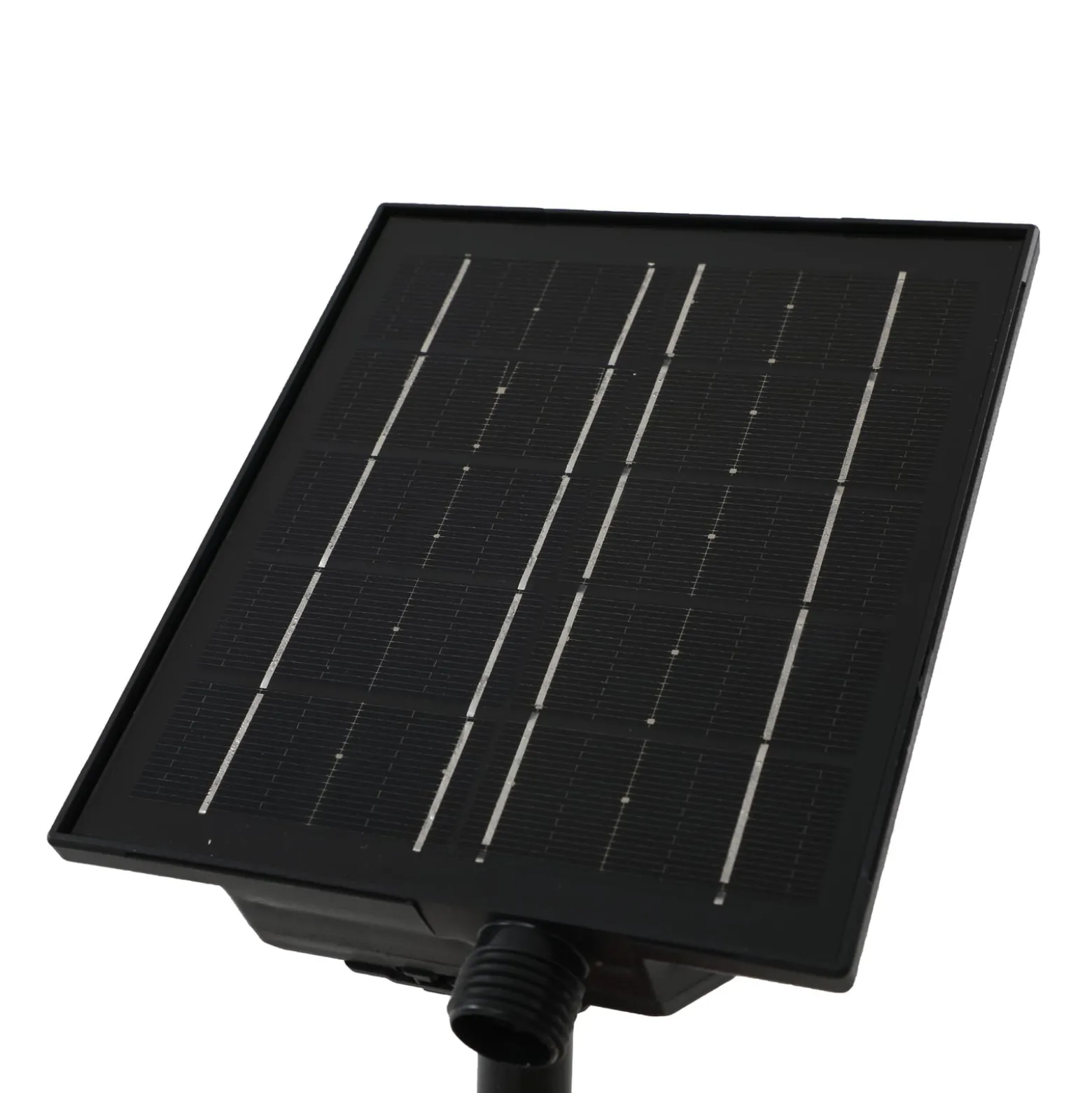 Lindby aurinkokäyttöinen LED-valaisin Myric, 3 kpl:n sarja, musta, alumiini, 3