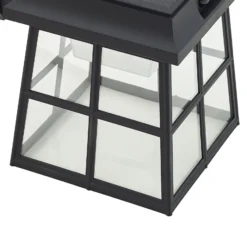 Lindby aurinko-LED-seinävalaisin Latarka, korkeus 24 cm, anturi