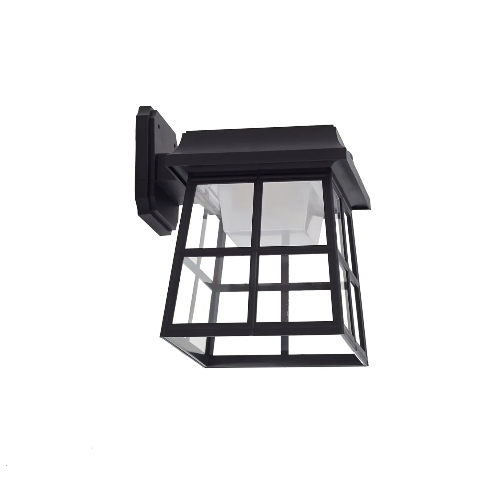Lindby aurinko-LED-seinävalaisin Latarka, korkeus 24 cm, anturi