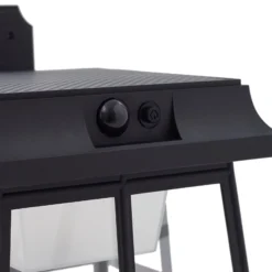 Lindby aurinko-LED-seinävalaisin Latarka, korkeus 24 cm, anturi