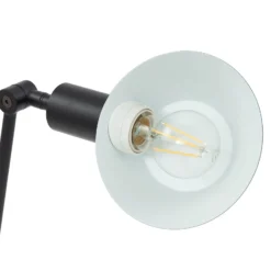 Lindby Corali pöytävalaisin, musta, metalli, korkeus 64cm