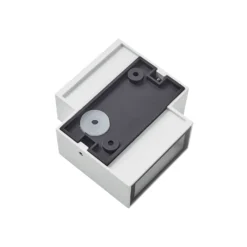 Lindby Fendir LED-ulkoseinävalaisin, valkoinen, alumiini, 10,5 cm