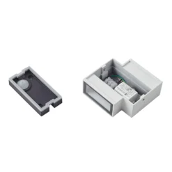 Lindby Fendir LED-ulkoseinävalaisin, valkoinen, alumiini, 10,5 cm