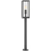 Lindby Giavanna polkuvalaisin, 80 cm, antrasiitti, IP44, E27