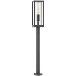 Lindby Giavanna polkuvalaisin, 80 cm, antrasiitti, IP44, E27
