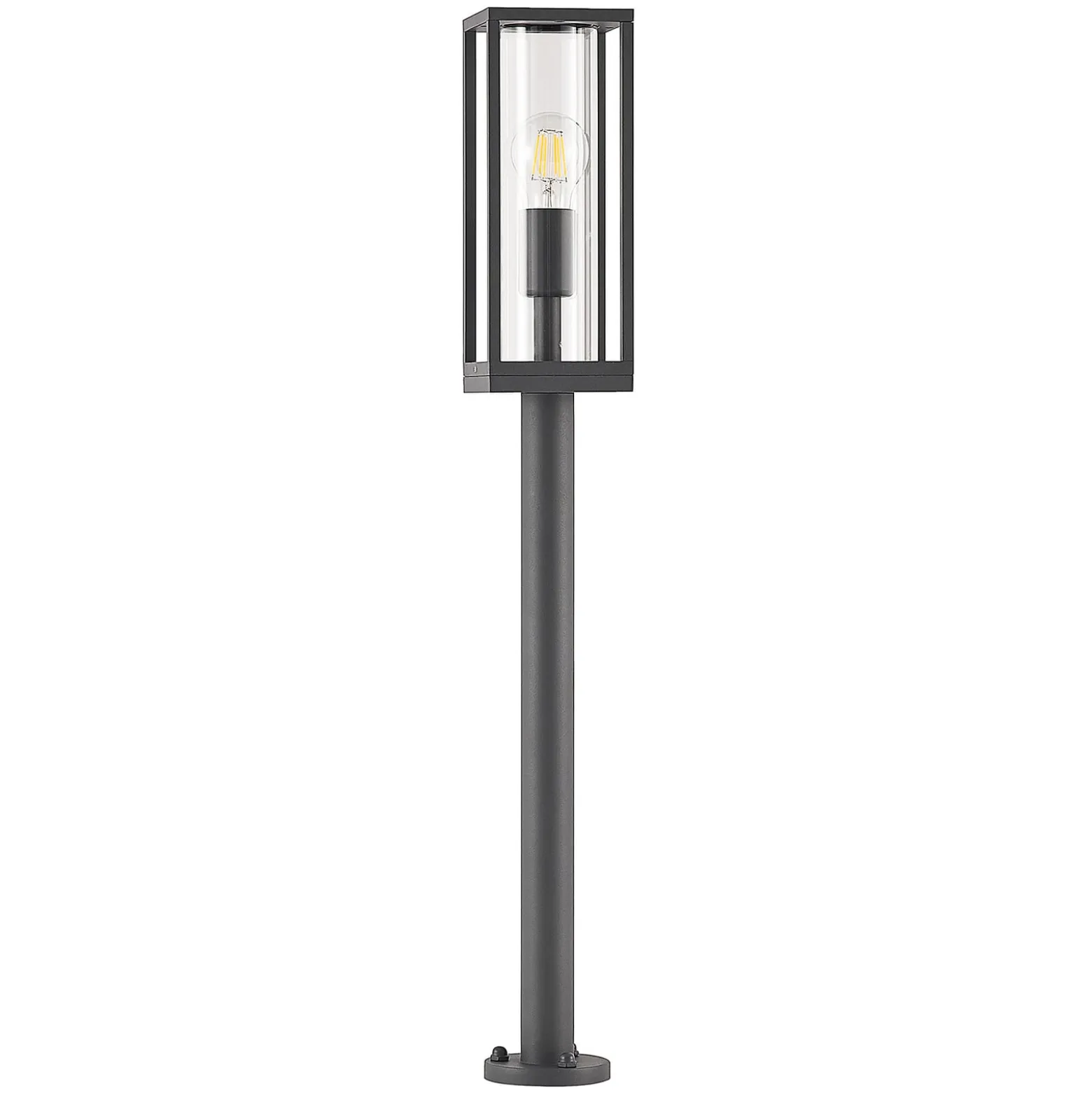 Lindby Giavanna polkuvalaisin, 80 cm, antrasiitti, IP44, E27