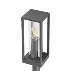 Lindby Giavanna polkuvalaisin, 80 cm, antrasiitti, IP44, E27
