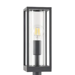Lindby Giavanna polkuvalaisin, 80 cm, antrasiitti, IP44, E27